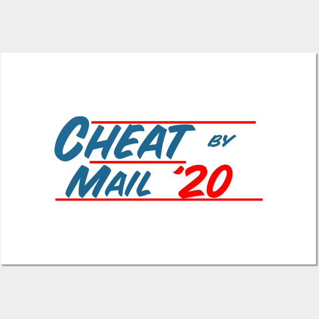 Cheat By Mail Wall Art by Everythingh